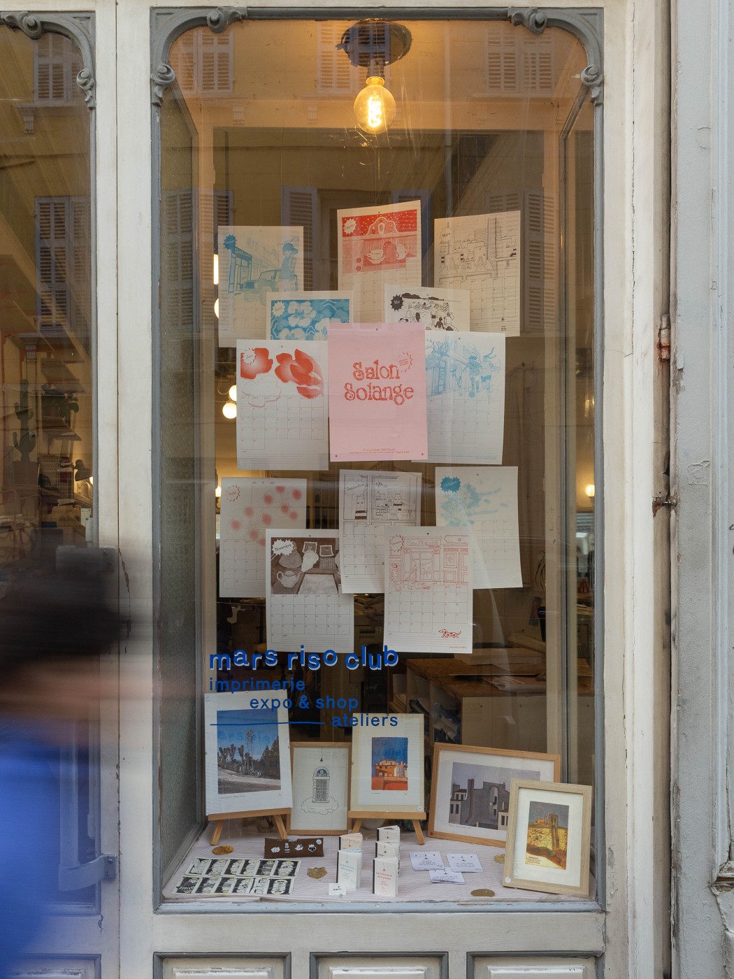 Vitrine salon solange © Marie Moroté
